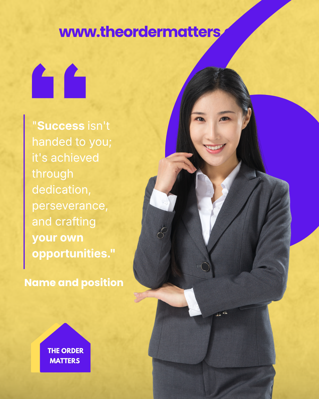 Expert testimonial — Name Surname